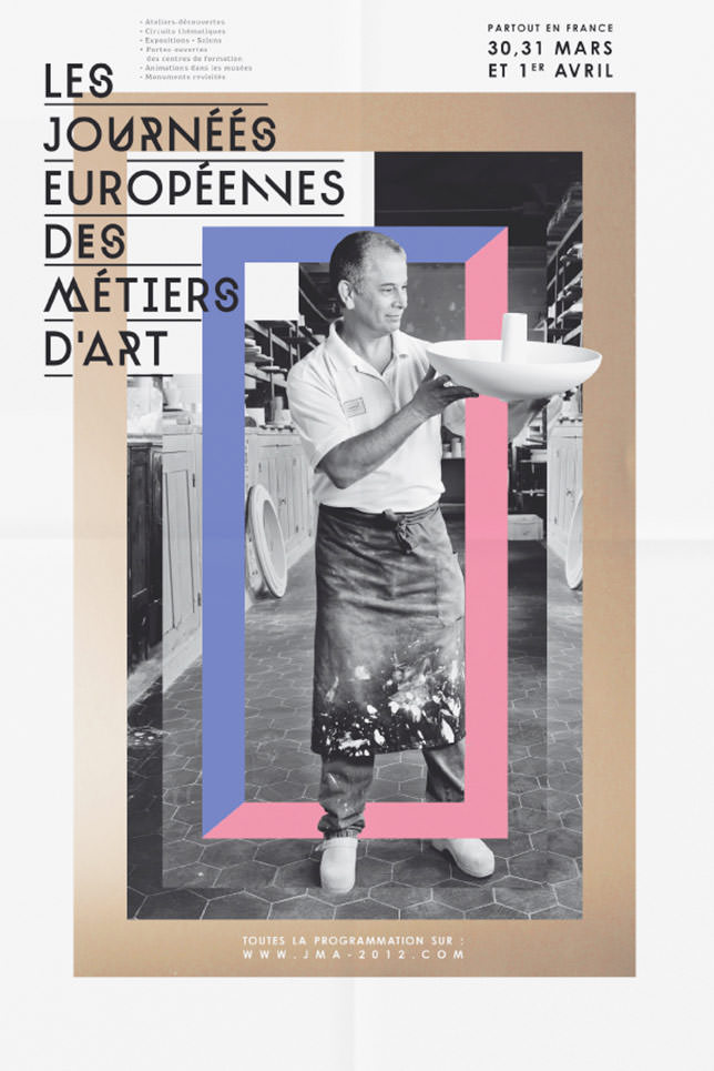 Journées européennes des métiers d'art - Affiche - Les Graphiquants